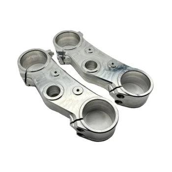 ISO certificated CNC manufacturer HKAA DIY motorcycle parts cnc triple clamp High quality triple clamp for motorcycle