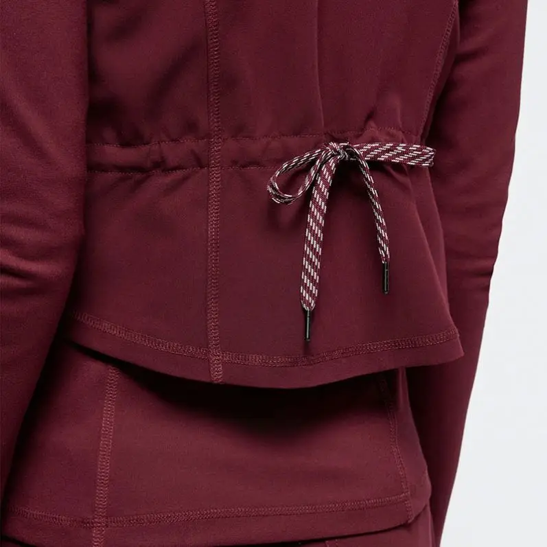 ECBC Adjustable Back Drawcord Extreme Comfort DurableLadies Uniform Crubs Jacket Printed Custom