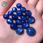 Natural Natural ArthurGem Natural Kyanite Round Cabochon Gemstone Cabochons For Jewelry Making