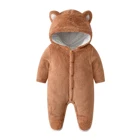 Years Baby Clothes Customized Accept 13 Years Experience 100% Cotton Winter Hooded Baby Romper Infant Toddler Kids Clothes