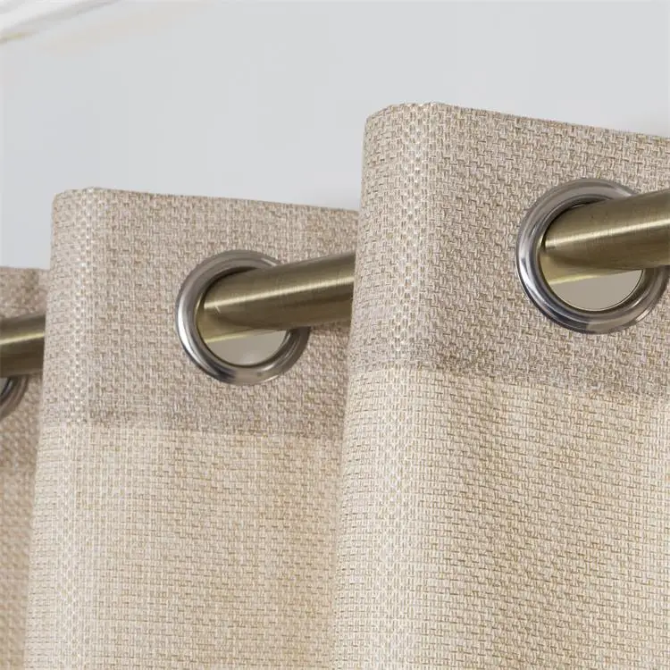 China factory supply custom 100% polyester hotel European style curtain for living room bedroom