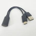 In 1 Data Wire 2 In 1 Charging USB Cable Type C And Micro USB 2 In 1 Cable