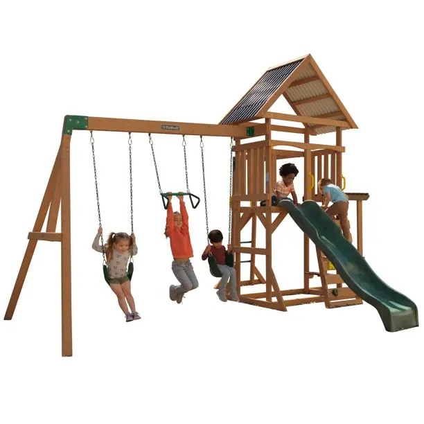 high quality wooden swing sets