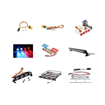 RC 1:10 Car Draft Rock Crawler Cars Truck Plane Helicopter Drone Toys Parts RC Car LED Roof Lamp Light Bar set Kit