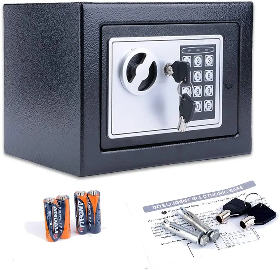 NEW Lock Keypad Electronic Digital Safe Box Home Office Cash Use Storage 