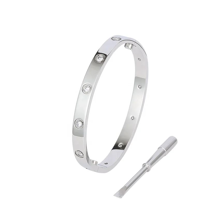 4 diamond cartier love bracelet