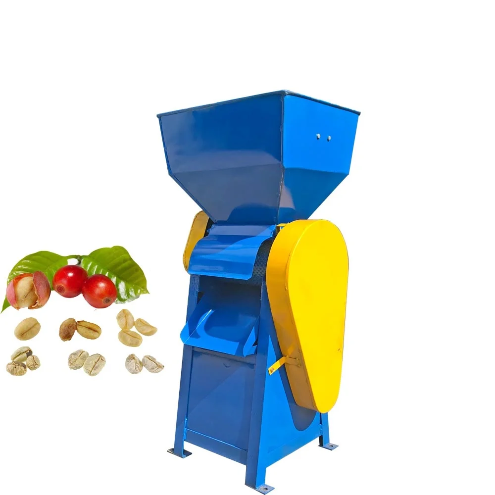 High Productivity Fresh Coffee Bean Pulper Huller Peeling Machine Coffee Bean Peeler Machine details
