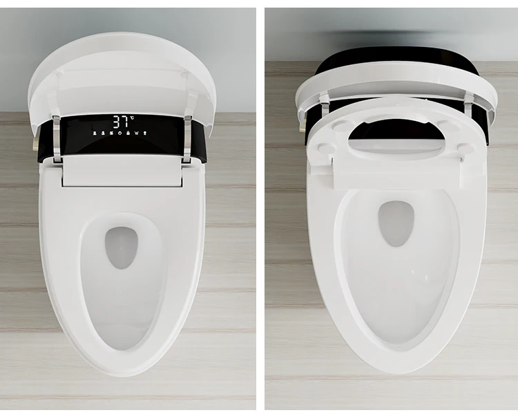 product high end fully automatic operation electric bidet siphonic flush bathroom wc toilet intelligent toilet bowl smart toilet-15