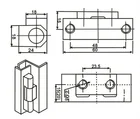 Cabinet Hinge Hinge Manufacturer CL001 Instrument Cabinet Hinge Usage Telecommunications Cabinet Hinge