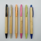Pen Case Pen With Ball Eco Friendly Custom Logo Bamboo Ball Pen With Bamboo Designed Paper Case