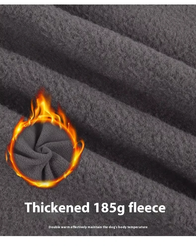 Hot Selling Dog Cotton-padded Autumn and Winter Warm Pet Clothes Thickened Multi-color Ski Waterproof Jacket Pet Products factory