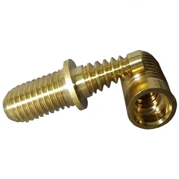 Cheap price CNC Machined brass billiard cue screw pin coupler accessories by your drawings