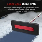 Heavy Duty Snow Remover Foam Large Ice Scraper Telescoping Snow Broom