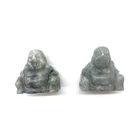 Jade Carvings Natural Jade Buddha Crystal Designed Gemstone Buddha Crystal Carvings