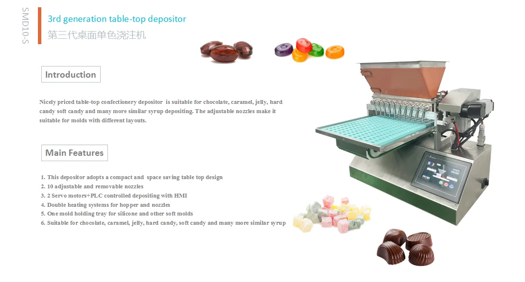 LST Top selling   candy making machine gummy bear machine