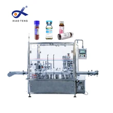 Customized Fully Automatic 10 ml 50 ml oily liquids with dropper PET bottle filling and capping machine