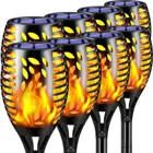 Torch 31LED Solar Flame Torch Light Waterproof Garden Decor Landscape Lawn Lamp Path Lighting Torch Outdoor Light