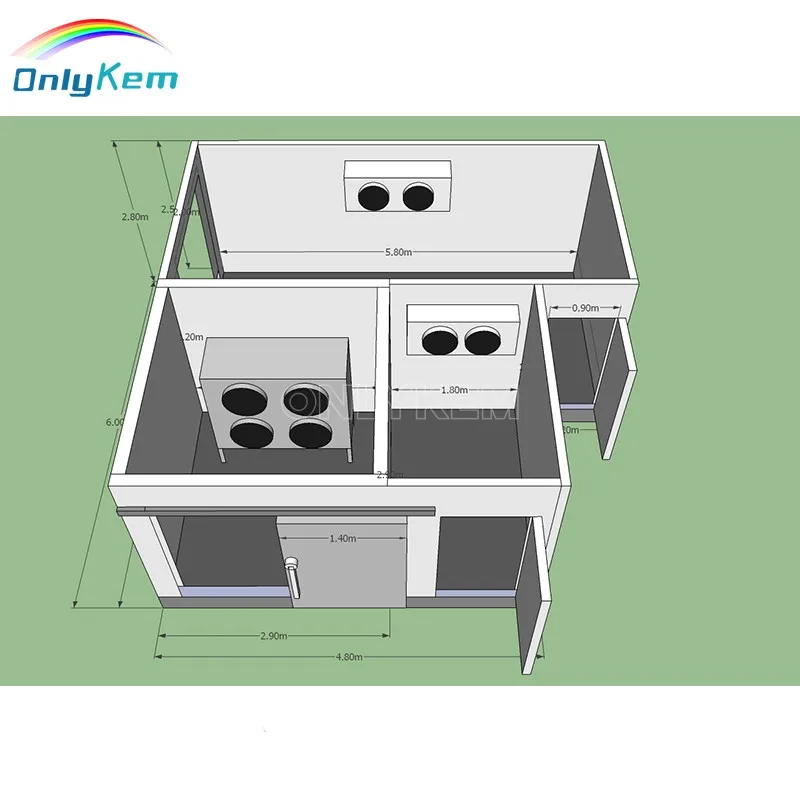 Cooler, Wall, 220V, 50ton - detail 12