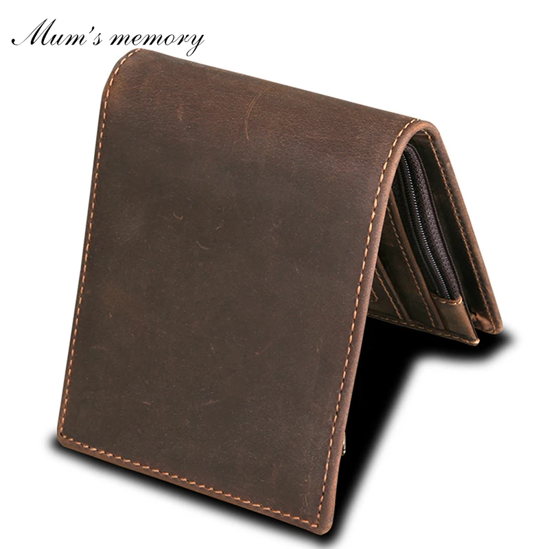 Mum's Memory Pockets Wallet for Men & Women - RFID Slim Credit Card Holder Front Pocket Minimalist Small Cute Wallets