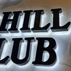 Stainless Steel Signs Outdoor Exterior Stainless Steel Illuminated Channel Letteradvertising Signs