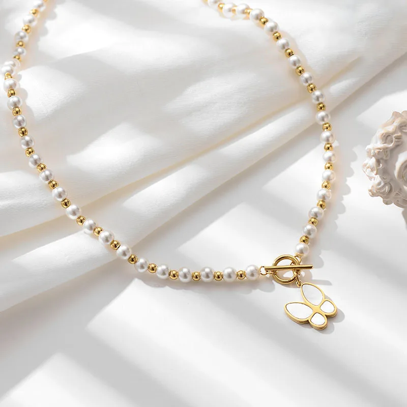 Women 18k Gold Plated Stainless Steel 