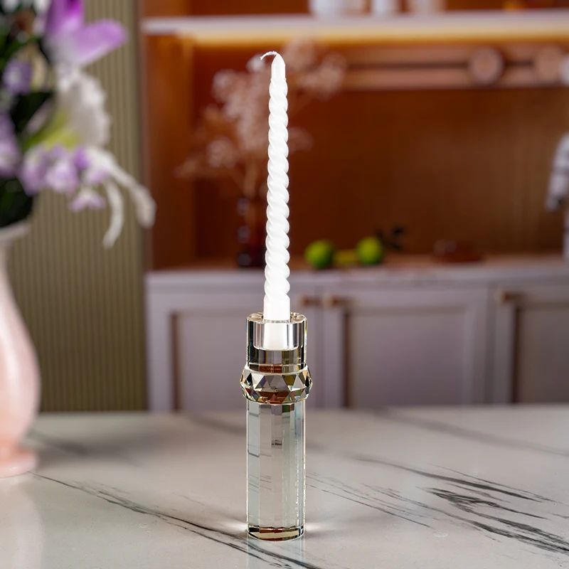 product small bridge compact and minimalist home decoration wedding decoration candle holder-5
