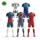 Customized Sublimation Soccer Jersey RPET Fabric Custom Soccer Jersey Uniforms Recycled Sublimation Sportswear