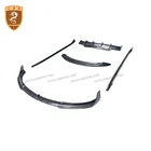 Oem Factory Price Carbon Fiber Front/Rear Lip Side Skirts V Style Body Kit For Tesla Model 3