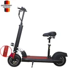Foldable Electric Scooters For Adult Seat 500W Folding Electr Electrical Scooter