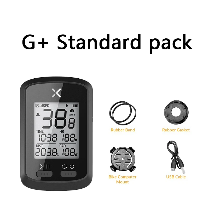 XOSS G with Cadence Cycling Computers GPS Bicycle Computer Wireless GPS Speedometer Waterproof Road Bike MTB Bicycle Bluetooth Ant 