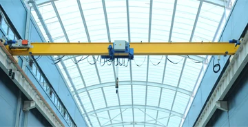 Single girder electric travelling 5 ton overhead crane for sale