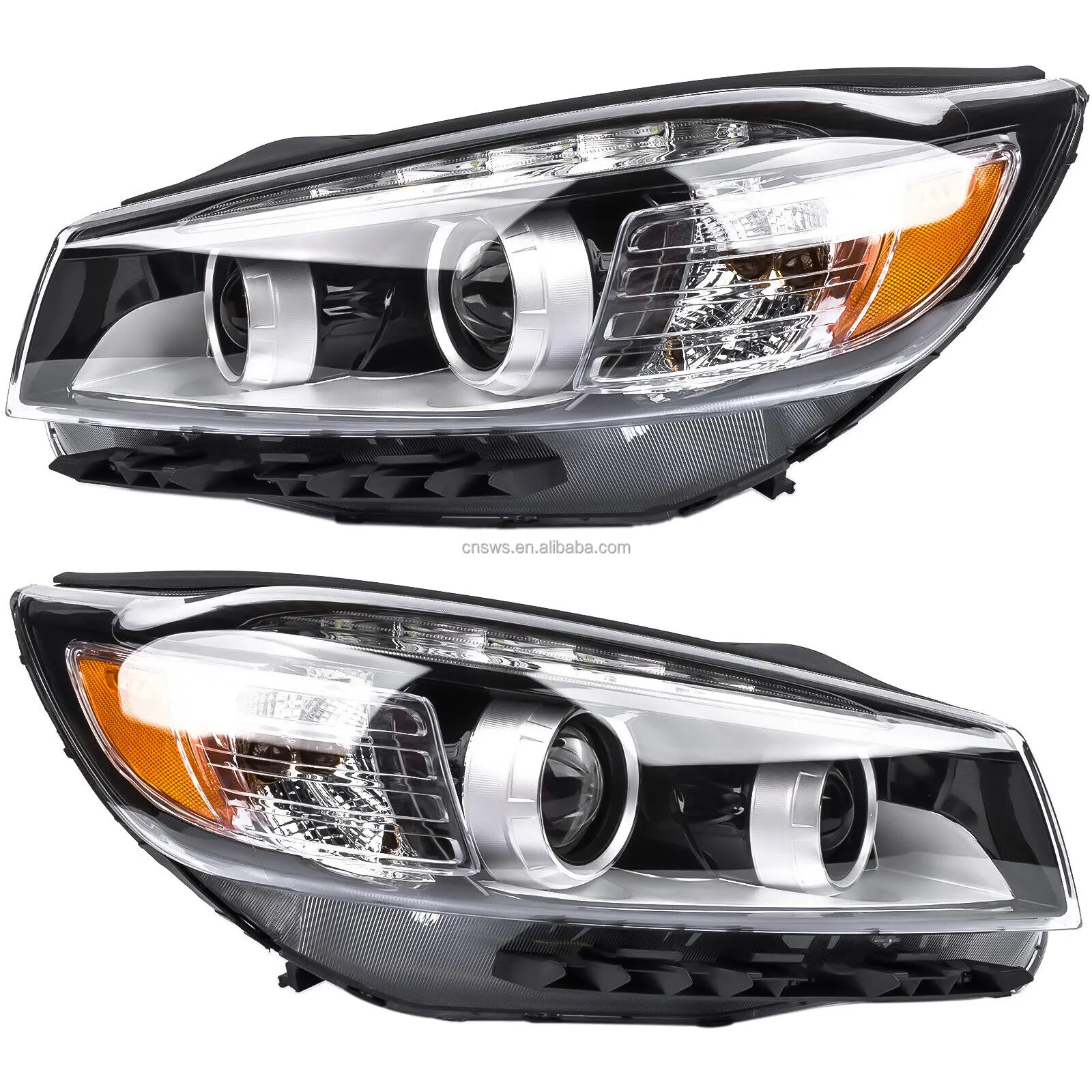 product oem auto parts replacement usa version front body led headlight headlamp for kia sorento 2016 2017 2018-35