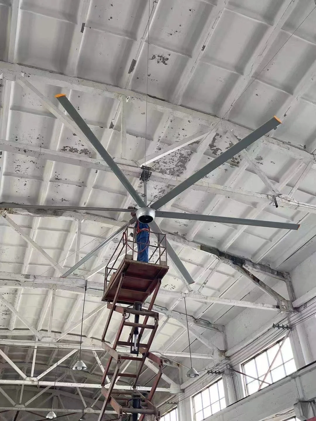Industrial Size Hvls Fan, 20ft, PMSM - detail 28