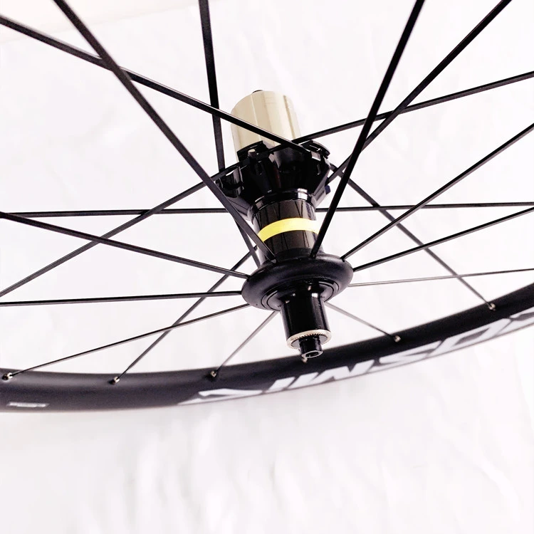 50mm Open Tire V/c Disc Brake Road Bicycle Carbon Wheelset 700c