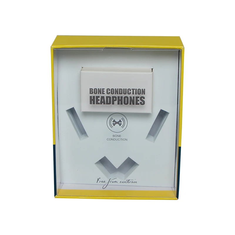 bone conduction headphone wireless earphone packaging box for