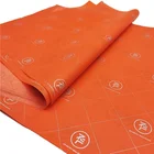 Paper 17gsm Tissue Paper Customized With Silver Logo For Packaging