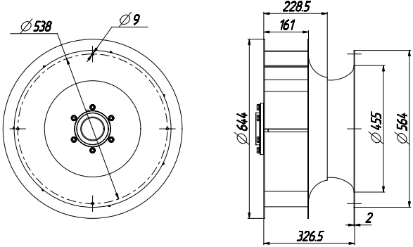 Centrifugal Fan - detail 10
