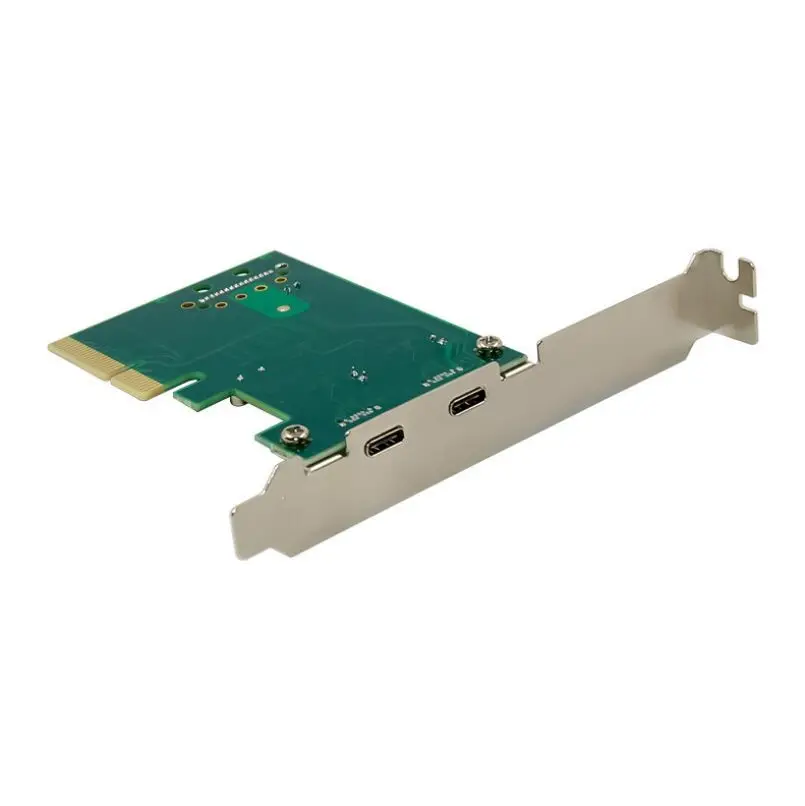 Pcie To Usb Type C Adapter Card Port Extended Desktop Computer