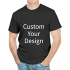 T-shirt T-shirts Wholesale Custom Printing Blank O-Neck T-shirt Short-sleeved Men's T-shirts