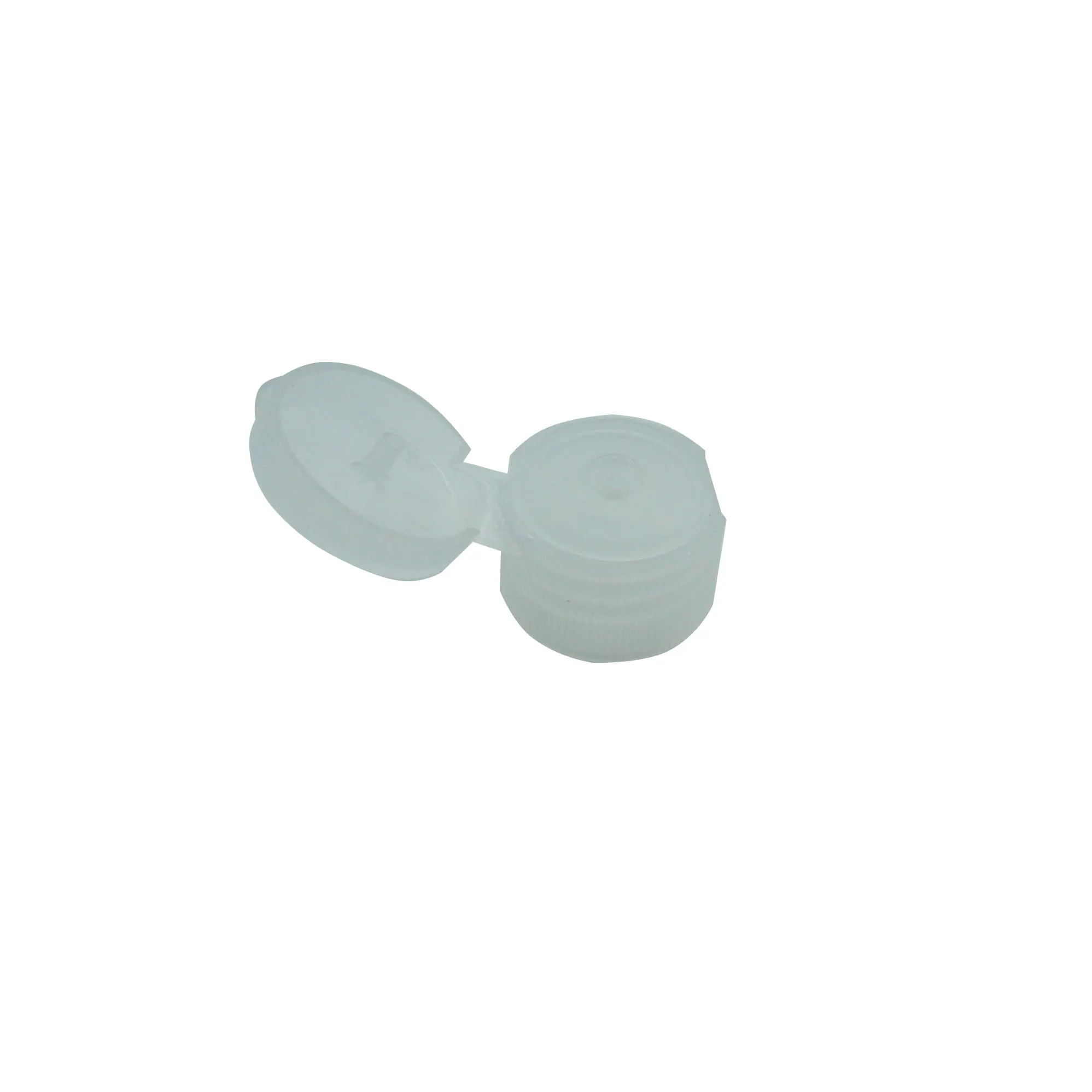 product 18 20 22 24mm neck size flip top custom bottle cap transparent plastic pp flip top cap for plastic bottle-27