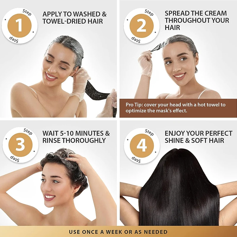 Karseell Hot Sale Ultra Nourishing Smoothing Keratin Hair Care Treatment Hair Mask For Girls