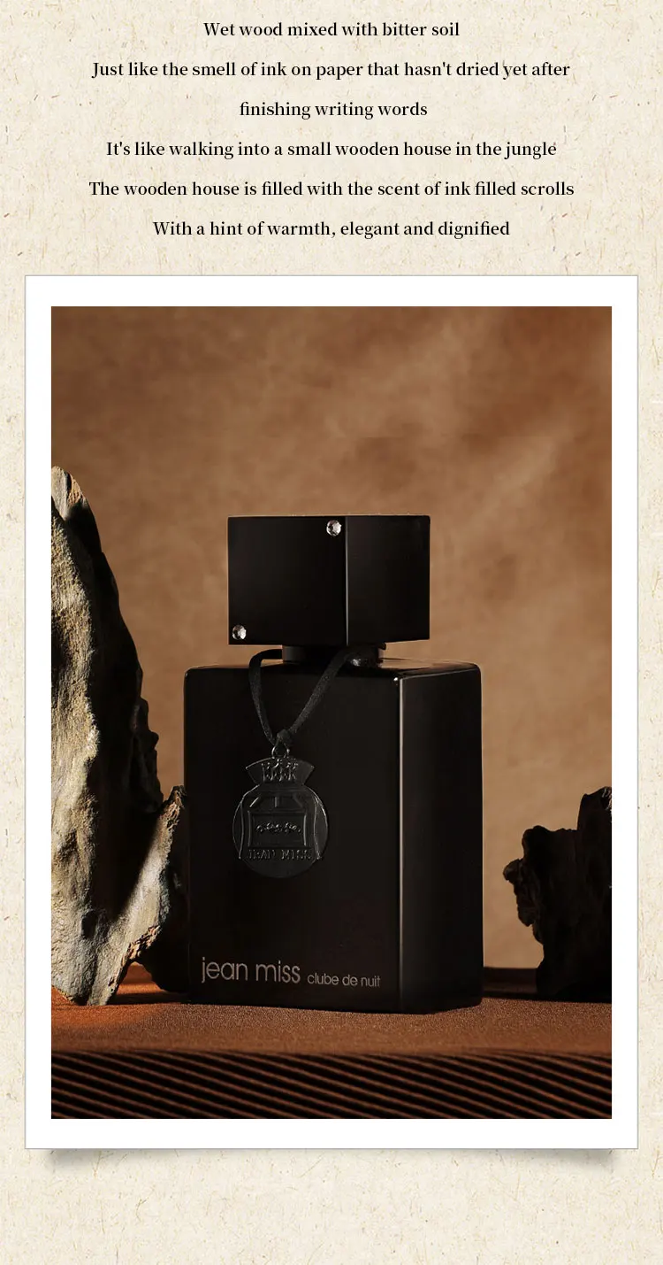 100ML JEAN MISS Blue Masculine Fresh Natural and Long-Lasting Luxury Perfume Men's Cologne