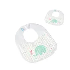Bibs Baby Bibs Supplier WD05-07 Custom 100% Cotton Waterproof 100% Organic Cotton Disposable Baby Bibs
