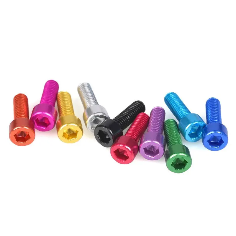 Aluminum Anodizing M2 M3 M4 M5 M6 M8 Cup Head Hexagon Socket Bolt details
