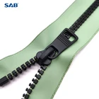 Zipper New Style#5 Nylon Waterproof Zipper Clothing Open-end Zipper SAB Brand Zipper