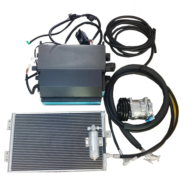 Customizable hot sale  12V/24V Air Conditioner for tractor harvester  Agricultural Machinery and excavator  with cheap price