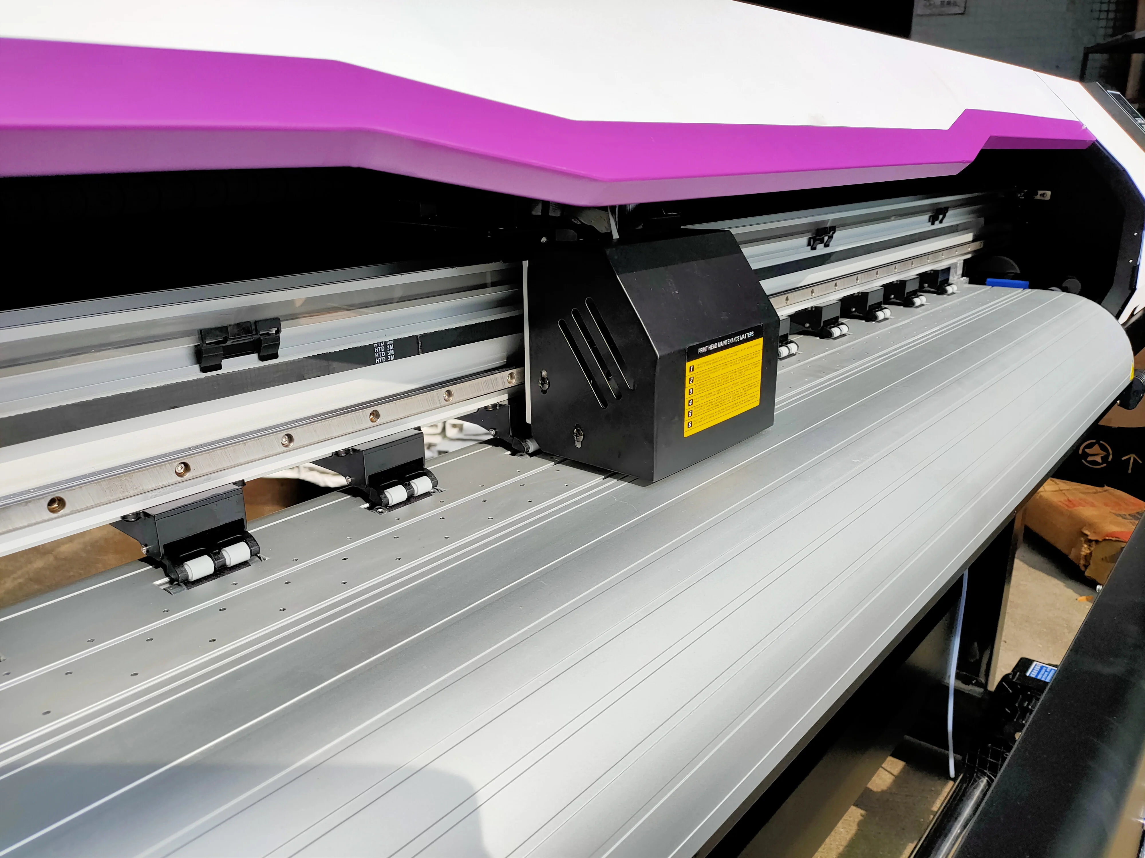 1 8 M Large Format Advertising Eco Solvent Ink Jet Printer Single Head