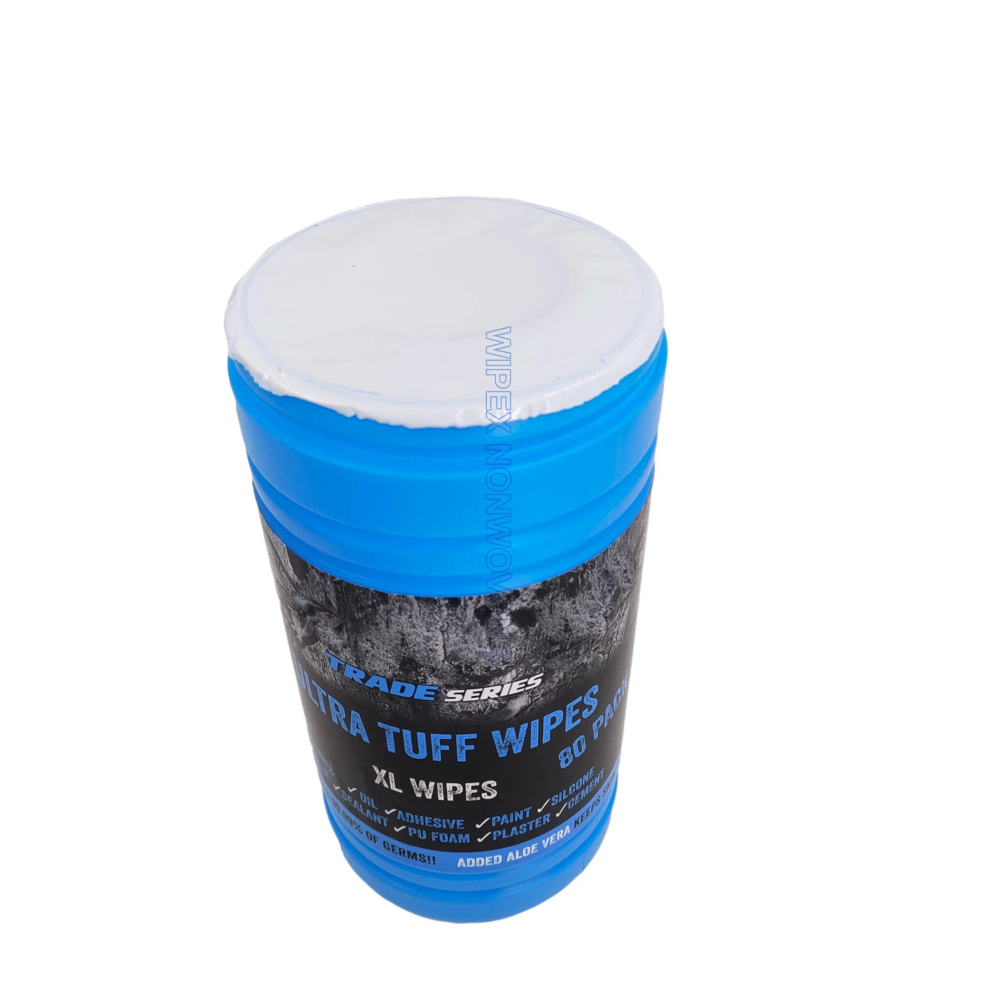 tool cleaning wet wipes for removing paint drips