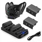 Xbox Rechargeable Battery Pack Dual Charger Dock Charging USB Cable Cord Kit For Xbox 1 S X Controller Gamepad