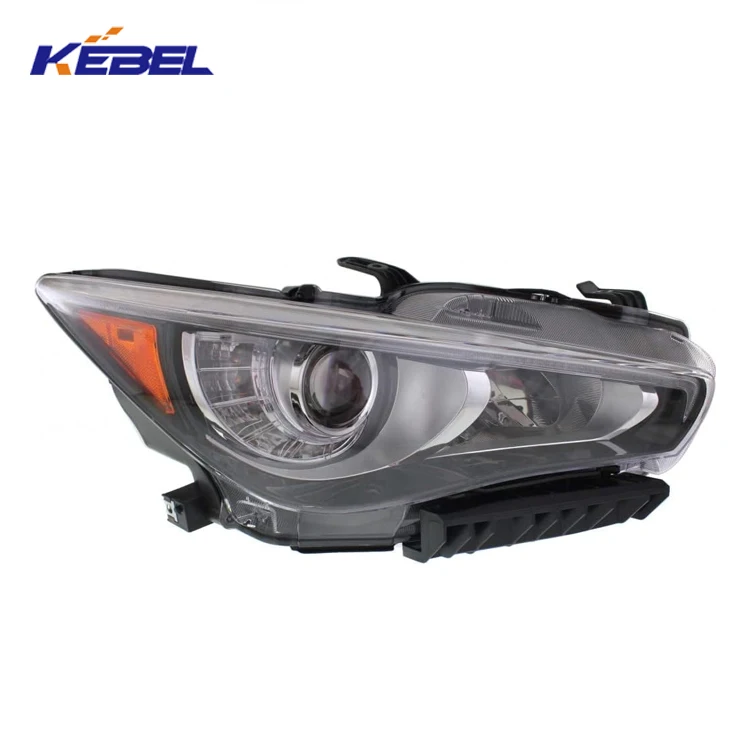 KEBEL High Quality Headlamp Assembly OEM 26060-4HB0B USD Version Head Light for Infiniti Q50 2014 2015 2016 2017 manufacture